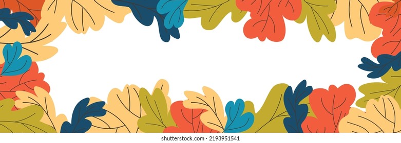 Abstrakte Kunst, Herbsthintergrund, Vektorgrafik. Luxuriöse Tapete im minimalen Stil mit goldener Linienkunst und botanischen Blättern, organische Formen, Aquarell. Vektorhintergrund für Banner, Poster, Web und Verpackung.