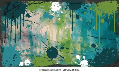 abstract, art, backdrop, background, beautiful, blue, brush, canvas, cold, color, design, grunge, multicolor, multicolored, oil, old, paint, pattern, poster, retro, texture, textured, vintage, white