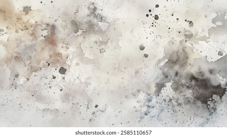 Abstract art background. brown beige and green watercolor wallpaper empty space for text, banner, presentation or product display graphic design