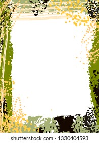 Abstract art background, card, frame. Paint spots. Grunge watercolor texture. Space for text