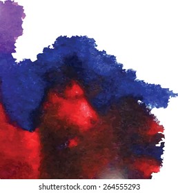 Abstract art background colorful spots. Ink vector splatter background. Elements for creative design.