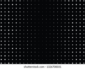 Abstract art background, concept cover design, modern screen print, stylish texture in black and white color, vector advertising banner element, blank business card, creative frame