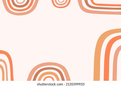 Resumen de fondo artístico con figuras y campo de texto, colores de moda del arte moderno en estilo abstracto moderno para afiches, postales, pancartas. Ilustración del vector