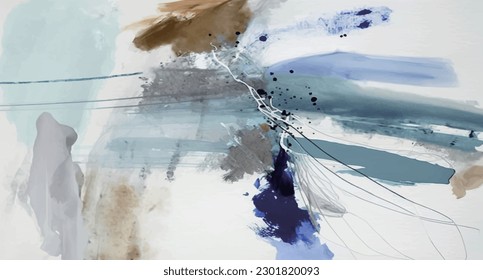 Abstract art, background, geometric art, oil on canvas. Golden texture. Fragment of artwork. Brushstrokes of paint. modern Art. modern Art. Colorful canvas. vector illustration