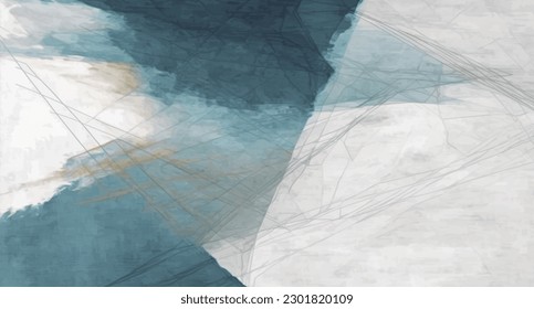 Abstract art, background, geometric art, oil on canvas. Golden texture. Fragment of artwork. Brushstrokes of paint. modern Art. modern Art. Colorful canvas. vector illustration