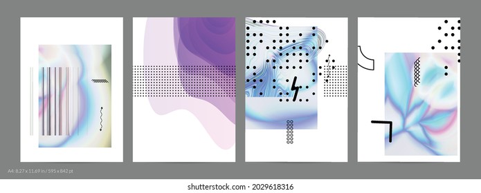 Abstract art background with geometric sci-fi elements. High-tech cyberpunk technology of virtual reality. Computer generated science models with hologram. Modern Gothic flyer template.