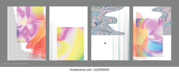Abstract art background with geometric sci-fi elements. High-tech cyberpunk technology of virtual reality. Computer generated science models with hologram. Modern Gothic flyer template.