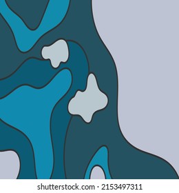 abstract art background icon vector illustration template design