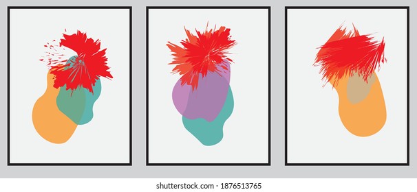 Abstract art background illustration design