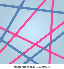 abstract art background lines overlapping ribbons streaks tapes stripes 3d