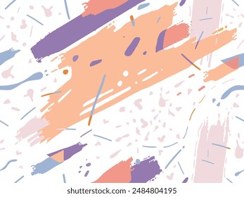 Abstract Art Background Minimal Style.For decoration and collection. Background - free form Seamless pattern for making products, etc.