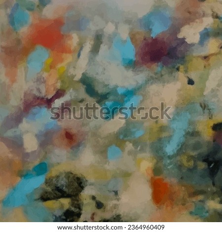 Abstract art background. Oil painting on canvas. Multicolored bright texture. Fragment of artwork. Oil paint. Brushstrokes of paint. Modern art. Contemporary art. Oil on canvas