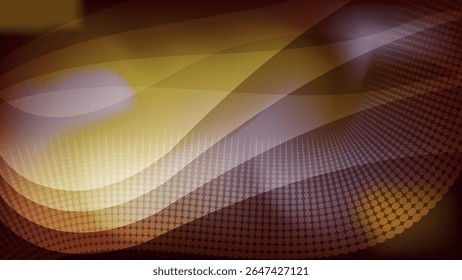 Fundo de arte abstrata em tons de mostarda roxo. Uma excelente ilustração para publicidade, cartazes, cartões postais, cartões de visita, atributos corporativos e seus outros projetos. Vetor.