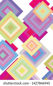 
Abstract art background with rhombus, geometric elements.