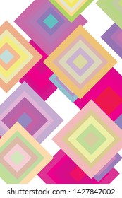 
Abstract art background with rhombus, geometric elements.