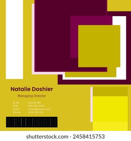 abstract art background with squares