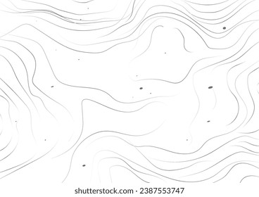 Abstract art background that uses overlapping curved lines In designing the background, use white. To look minimal and modern. Suitable for wallpaper, posters, fabric patterns.