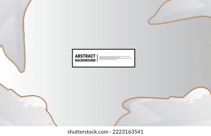 Abstrakter Kunsthintergrund, Vektorgrafik. Hintergrund mit goldener Linie Kunst. EPS10 Vektorgrafik