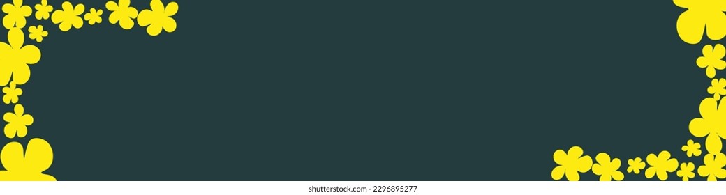 Resumen del vector de fondo de arte. Lujoso tapiz de estilo minimalista con flores.