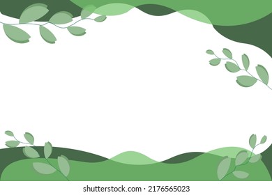 Resumen del vector de fondo de arte. Papel pintado de estilo minimalista de lujo con flor de arte de línea gris y hojas botánicas, Formas orgánicas, fondo vectorial para banner, afiche, web y empaque.