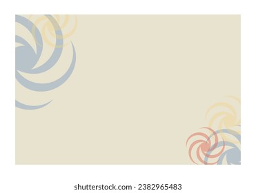 Resumen del vector de fondo de arte. Papel de pared de lujo minimalista con colores pegados Fondo vectorial para banners, afiches, web y empaque.