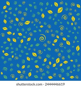 Abstract art background vector. minimal style wallpaper line art flower and botanical leaves, Organic shapes. Vector background for banner, poster, Web and packaging. Leaf, Bird, Flower, Folk, Motif.