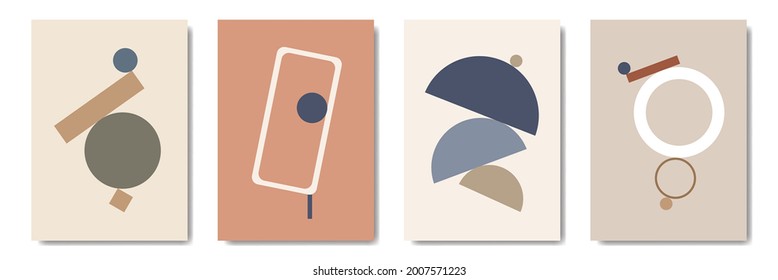 Abstrakter Kunsthintergrund, Vektorgrafik. Moderne Tapete in Blockfarben. Textur der geometrischen Formen Kubismus-Hintergründe. Gut für die Innendekoration, Wandkunst, Poster, Einladung und Abdeckung.