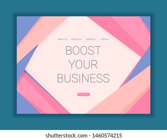 Abstract art background for web and print modern vector