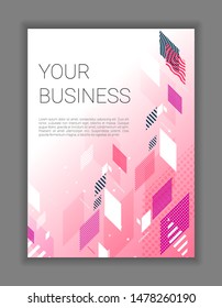 Abstract art background for web and print modern vector