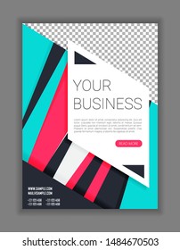 Abstract art background for web and print modern vector