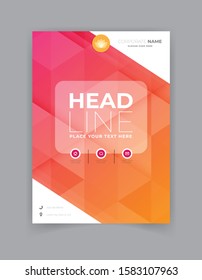 Abstract art background for web and print modern vector