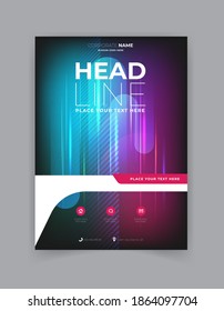 Abstract art background for web and print modern vector