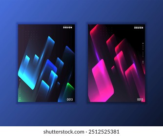 Fundo de arte abstrata para web e vetor moderno de impressão