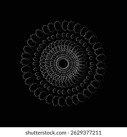 abstract art black background color combination