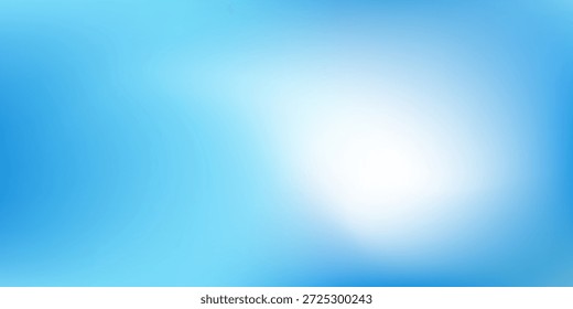 Abstract art blue gradient background with shining lines waves modern simple