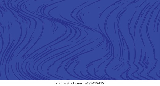 Abstract art blue paint background with liquid fluid grunge texture.