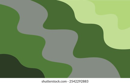 Abstract art with bold colors and smooth gradients, providing an elegant touch