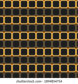 Resumen de la geometría naranja marrón del arte