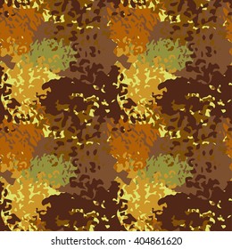 Abstract art camouflage seamless pattern. Background texture, pant spots, brush strokes, distressed