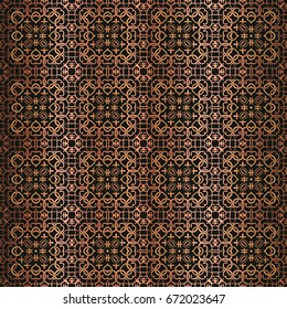 Abstract art classic luxury and elegant style wavy pattern