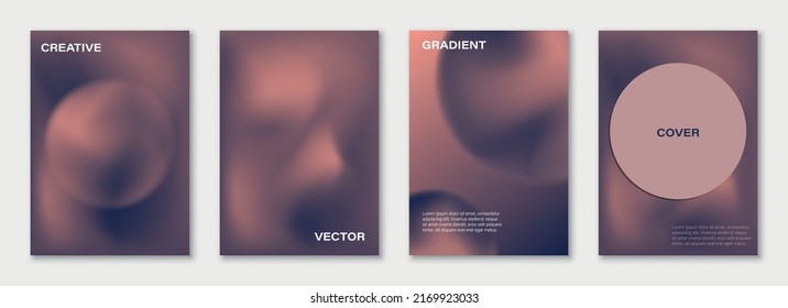 Abstract art, colorful fluid gradient wallpaper, liquid, blend, blurred, modern dynamic hologram design, background for business, presentation, ads, social media, prints, cover, banner, set