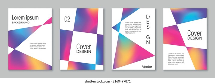 Arte abstracto, papel tapiz de gradiente colorido, líquido, mezcla, desenfocado, diseño moderno de holograma dinámico, fondo para negocios, presentación, anuncios, medios sociales, impresiones, portada, banner