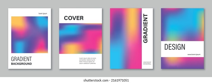 Abstract art, colorful gradient wallpaper, liquid, blend, blurred, modern dynamic hologram design, background for busines, presentation, ads, social media, prints, cover, banner