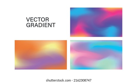 Abstract art, colorful gradient wallpaper, liquid, blend, blurred, modern dynamic hologram design, background for busines, presentation, ads, social media, prints, cover, banner