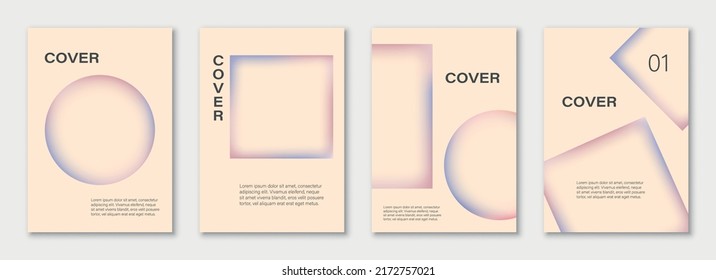 Abstract art, colorful gradient wallpaper, liquid, fluid, blend, blurred, modern dynamic hologram design, background for business, presentation, ads, social media, prints, cover, banner, set