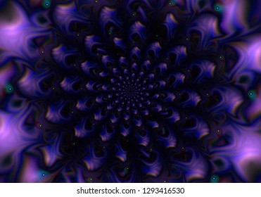Abstract art, colorful kaleidoscope. Vector graphic background.