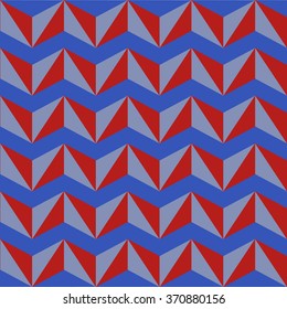 Abstract art. Colorful lines and triangles. Vector graphic eps10 background.