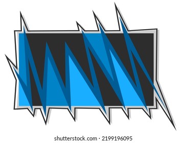 Abstract art with colorful and various pattern