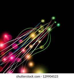 abstract art colorful vector background