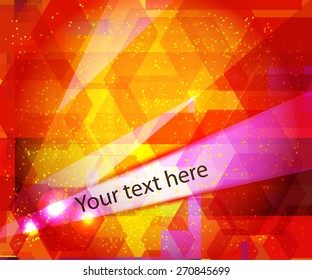 abstract art colors geometry background for your text or presentation.